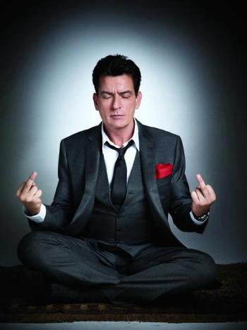 Charlie-Sheen meditattion